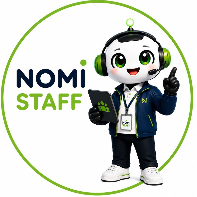 NOMI Staff, the AI host mascot